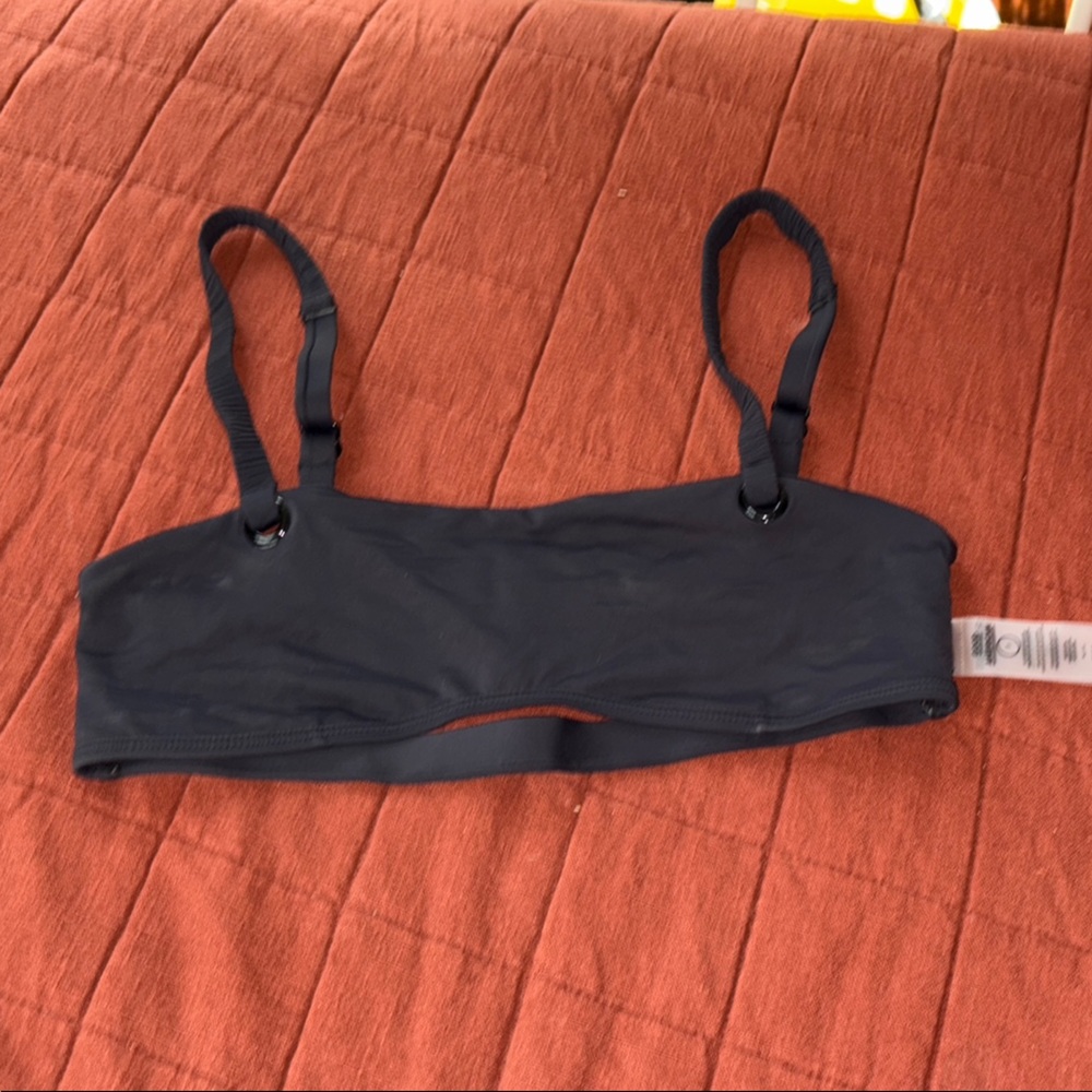 Good American swim top black